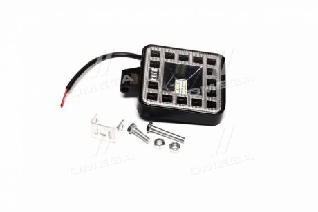 Фара LED квадратная 23W 10-30V узкий луч <> ДК DK.3SQ.0205