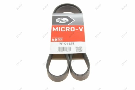 Поліклінові ремені Micro-V Gates 7PK1165 (фото 1)