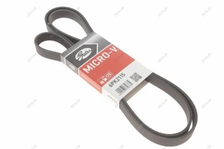 Поликлиновые ремни Micro-V Gates 6PK2115