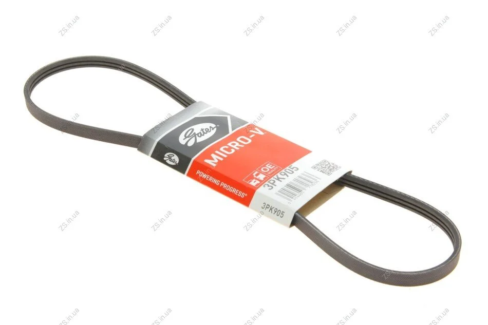 Поліклінові ремені Micro-V (Пр-во) Gates 3PK905 (фото 1)
