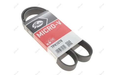 Ремінь поліклін. Gates 7PK1078