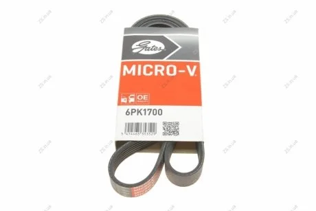 Ремень поликлин. Gates 6PK1700
