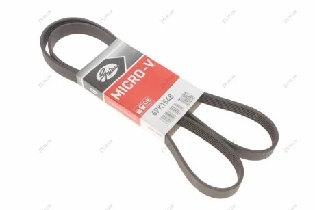 Ремінь поліклін. Gates 6PK1548