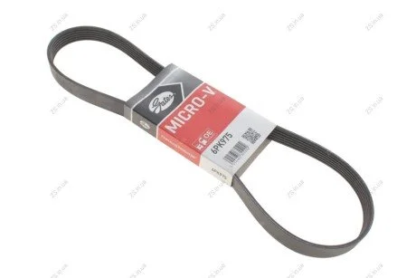 Ремінь поліклін. Gates 6PK975