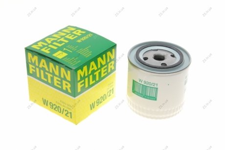 Фильтр масляный двигателя ВАЗ 2101-07, 2121-21213, 21214, 2129, 2131 (высокий 95мм) (MANN) MANN-FILTER W920/21