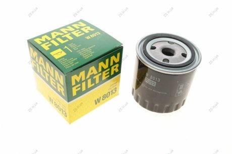 Фильтр масляный двигателя NISSAN NAVARA 3.0 DCI 10-, RENAULT MEGANE III 1.9 DCI 08- (MANN) MANN-FILTER W8013