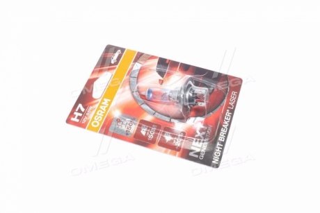 Лампа фарная H7 12V 55W PX26d NIGHT BREAKER® LASER next generation (1 шт) blister OSRAM 64210NL-01B