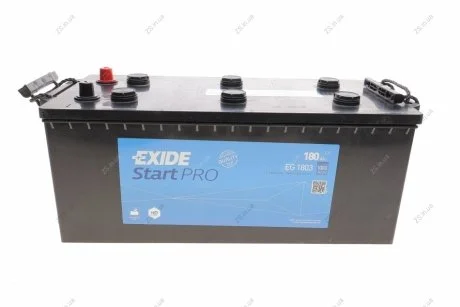 Акумулятор 180Ah-12v Start PRO (513х223х223), полярність зворотна (3), EN1000!. -10% EXIDE EG1803