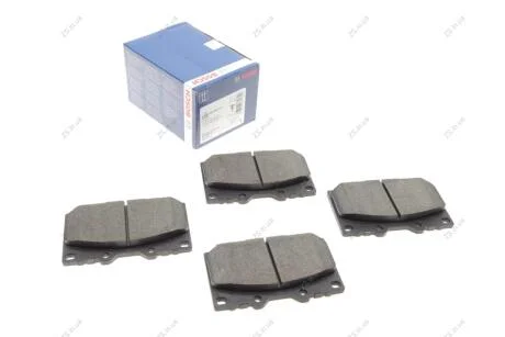 Колодка торм. диск. TOYOTA LAND CRUISER (_J7_), LAND CRUISER 100 (_J10_) передн. Bosch 0 986 424 640