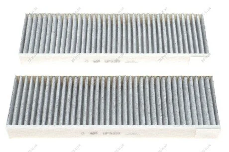 Фільтр салону CITROEN BERLINGO II, PEUGEOT PARTNER II 08 - вугільний (2шт.) (WIX-FILTERS) WIX FILTERS WP9319