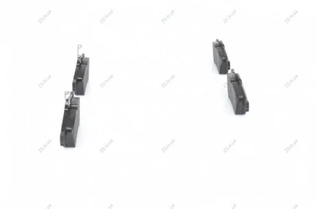 Фото 1 - колодка гальм. диск. FORD FOCUS MAZDA 3,5 OPEL VECTRA C, RENAULT LAGUNA задн. Bosch 0 986 495 216 Колодка гальм. диск. FORD FOCUS MAZDA 3,5 OPEL VECTRA C, RENAULT LAGUNA задн. Bosch 0 986 495 216 (фото 1)