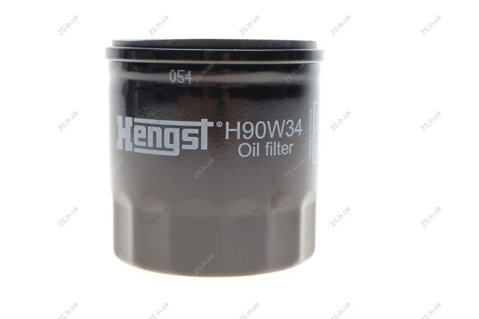 Фильтр масляный двигателя FORD TRANSIT 2.2, 2.4 TDCI 06-, PSA 2.2 HDI 11- (пр-во HENGST) HENGST FILTER H90W34 (фото 1)