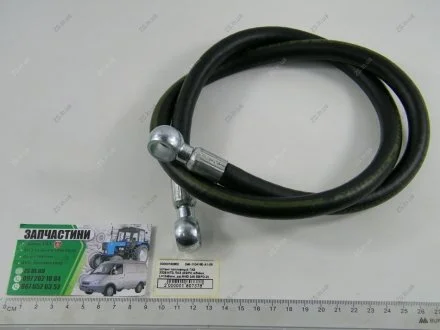 Шланг паливний ГАЗ 3309,МТЗ,ПАЗ (ЄВРО обтиск, L=1045мм, дв.ММЗ 245 ЄВРО-2) НД DETALKA 245-1104180-А1-06