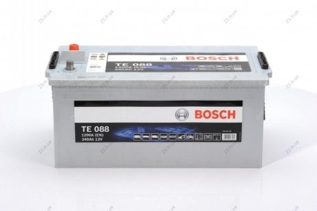 Аккумулятор 240Ah-12v EFB (TE0888) (518x276x242),полярность обратная (3),EN1200 Bosch 0092TE0888 (фото 1)