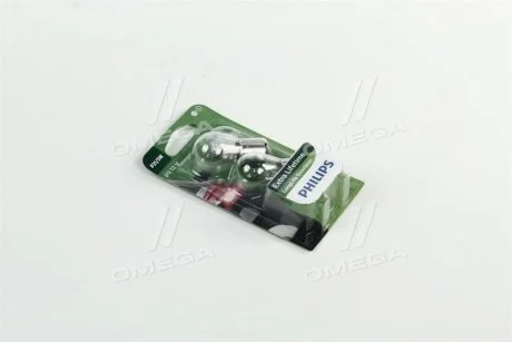 Лампа накаливания P21/5W12V 21/5W BAY15d LongerLife EcoVision (2шт) Philips 12499LLECOB2