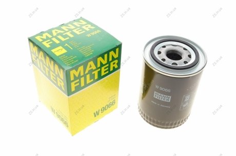 Фильтр масляный двигателя MITSUBISHI L200, PAJERO SPORT II 2.5 DI-D 06- (MANN) MANN-FILTER W9066 (фото 1)