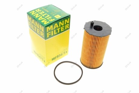 Фільтр масляний двигуна PSA 2.7 HDI 05-, LR DISCOVERY 3, 4 2.7 TD 04- (MANN) MANN-FILTER HU934/1X