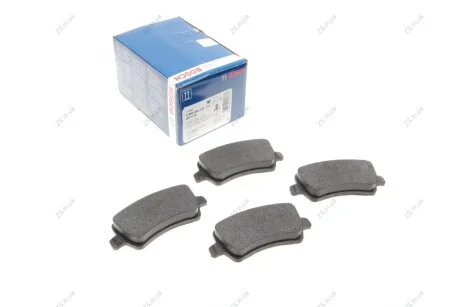 Колодка торм. диск. FORD GALAXY 06-,S-MAX 06-, VOLVO S60,V60 10- задн. Bosch 0 986 494 248