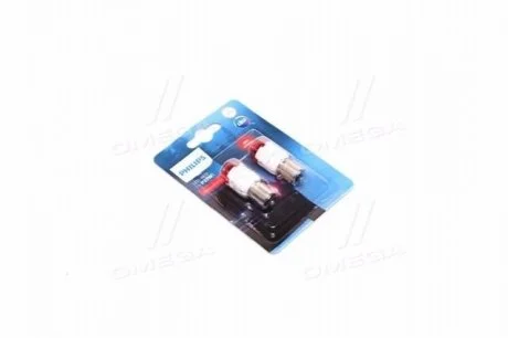 Світлодіодна лампа P21 LED red Ultinon Pro3000 12V 1,75W BA15S 6000K (Neolux) Philips 11498U30RB2