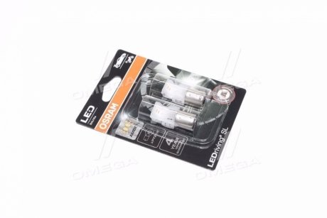 Світлодіодна лампа PY21W LED 12V 1W BAU15S LEDriving SL (blister 2шт) OSRAM 7507DYP-02B