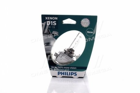 Лампа ксенонова D1S X-treme Vision 85В, 35Вт, PK32d-2 4800К+/-600К Philips 85415XV2S1