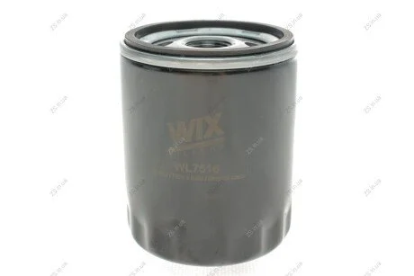 Фільтр масляний двигуна MAZDA 3, 6 1.5-2.2 D, 1.8-2.0 MZR 02- (WIX-FILTERS) WIX FILTERS WL7516