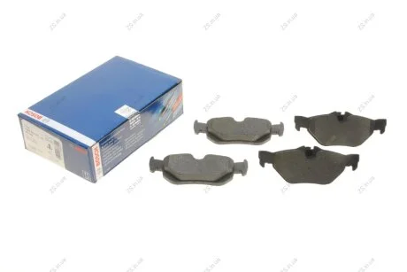 Колодка торм. диск. BMW 1(E81,87) 05-,3(E90,91) 07-,X1(E84) 09- задн. Bosch 0 986 494 272