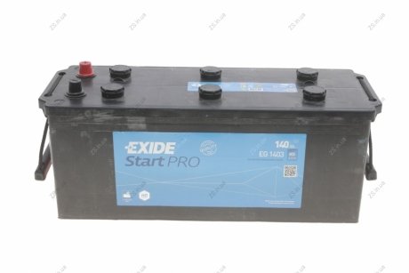 Акумулятор 140Ah-12v Start PRO (513х189х223),полярність зворотна (3),EN800 EXIDE EG1403