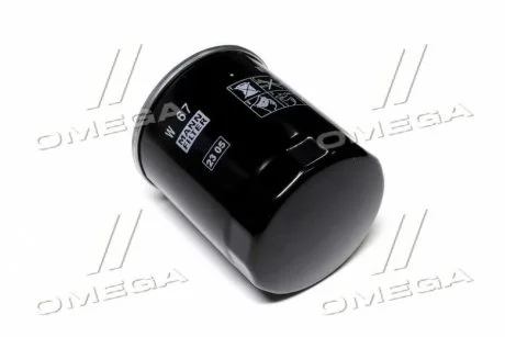 Фільтр масляний двигуна MITSUBISHI COLT VI, LANCER VIII 1.1-1.5 04- (MANN) MANN-FILTER W67