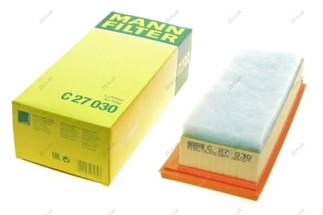 Фільтр повітряний RENAULT LOGAN II, DUSTER II 0.9-1.2 TCE, 1.5 DCI 13- (MANN) MANN-FILTER C27030