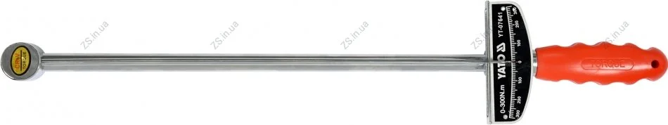 Ключ динамометричний стрілочний: квадрат 1/2", F = 0-300 Нм, шт (про-во) YATO YT-07641 (фото 1)