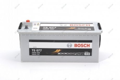 Аккумулятор 180Ah-12v (T5077) (513x223x223),полярность обратная (3),EN1000 Bosch 0092T50770