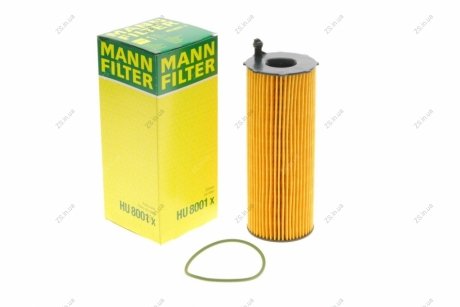 Фильтр масляный двигателя VW TOUAREG I, II, AUDI Q7 3.0-4.2 TDI 04-, (MANN) MANN-FILTER HU8001X