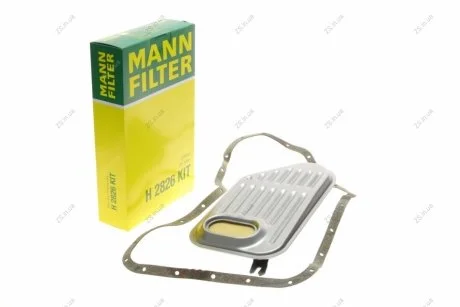 Фільтр масляний АКПП VW PASSAT 96-05, AUDI A4, A6 95-06 з прокладкою (MANN) MANN-FILTER H2826KIT