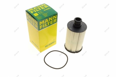 Фільтр масляний двигуна LR RANGE ROVER III, IV, SPORT 3.0-5.0 09- (MANN) MANN-FILTER HU8008Z (фото 1)