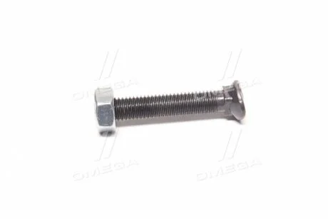 Болт 1199O М10х60 (8,8) напівпотайний овал DS6007 чорн. з гайкою (пр-во Unibolt) UNIBOLT 1199O10х60.8,8