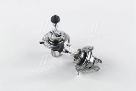 Лампа розжарювання H4 12V 60/55W P43t-38 Vision +30 (2шт. комп.) Philips 12342PRC2