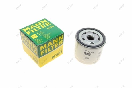 Фільтр масляний двигуна FORD FOCUS II, III 04-, MONDEO IV, V 07- (MANN) MANN-FILTER W7015