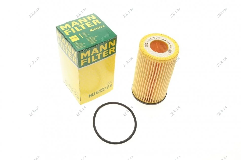 Фільтр масляний двигуна OPEL ASTRA G, H, J 98-, VECTRA C 1.8 06- (пр-во MANN) MANN-FILTER HU612/2X (фото 1)