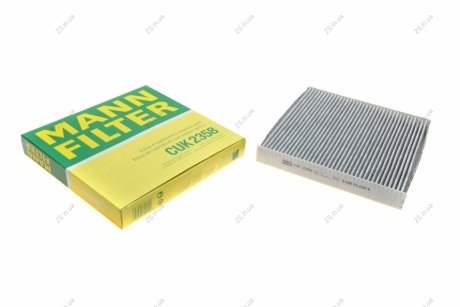 Фільтр салону HONDA ACCORD VIII, IX 03-, CR-V III, IV 07- вугільний (MANN) MANN-FILTER CUK2358 (фото 1)