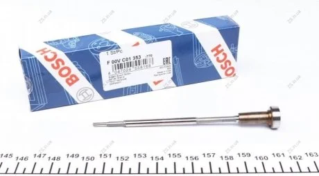 Комплект клапанів, інжектор CR, інжектор CR OPEL/RENAULT 2,5CDTI Bosch F00VC01353