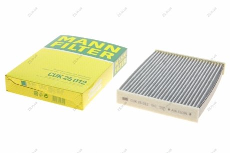 Фильтр салона NISSAN X-TRAIL III 14-, RENAULT LODGY 12- угольный (MANN) MANN-FILTER CUK25012