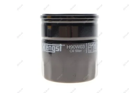 Фильтр масляный двигателя LANOS, AVEO, LACETTI, NUBIRA, NEXIA (Hengst) HENGST FILTER H90W03