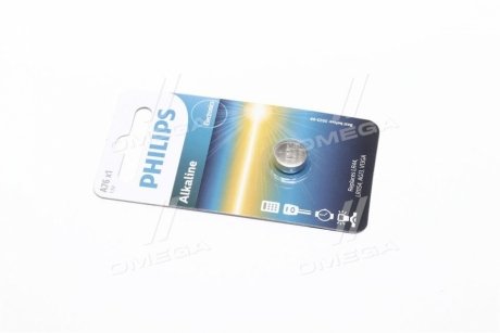 Батарейка A76 - 1.5V 1-blister (LR44 / LR1154) - Alkaline B1 Philips A76/01B