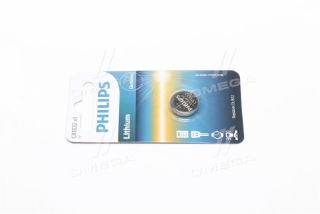 Батарейка CR1632 - 3.0V coin 1-blister (16.0x 3.2) - Lithium Philips CR1632/00B