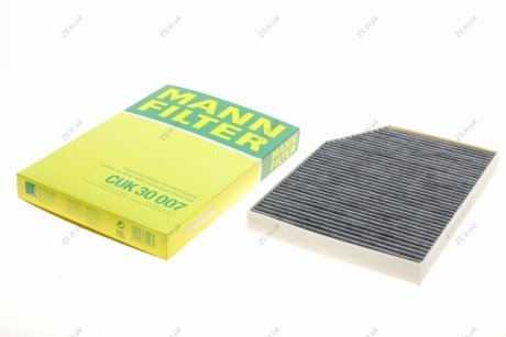 Фільтр салону BMW 3 (G20, G21, G80), X3 (G01, F97) 18- вугільний (MANN) MANN-FILTER CUK30007