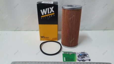 Фільтр масляний двигуна ГАЗ (ЗМЗ 402) (412-1017140) (WIX-FILTERS) WIX FILTERS WL7063 (фото 1)