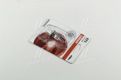 Лампа фарная H1 12V 55W P14,5s ORIGINAL LINE (1 шт) blister OSRAM 64150-01B (фото 1)