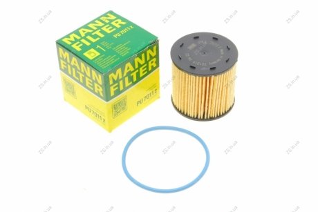 Фильтр топливный FORD FOCUS III, FIESTA VII 1.5-2.0 TDCI 14- (MANN) MANN-FILTER PU7011z