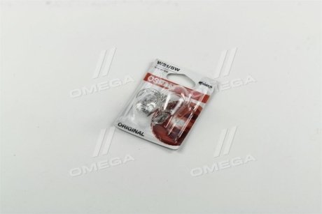 Лампа вспомогат. освещения 12V 21/5W W3x16q (2 шт) blister OSRAM 7515-02B